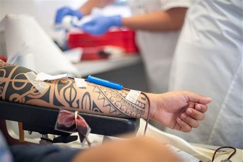 plasma on tattoo|Tatouage et don de sang 